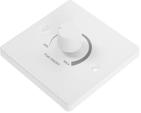 Gatuida Downlight Dimmer Smart Rotary Switch for Rv Boat Camper Adjustable Brightness Control Panel Dimmer Plug Compatible Awning Lights for Rv outside Lights