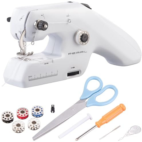 PEARL USB-Handnähmaschine: Echte Mini-Handnähmaschine, Versandrückläufer (Handnähmaschine elektrisch, Elektrische Mini Nähmaschine)