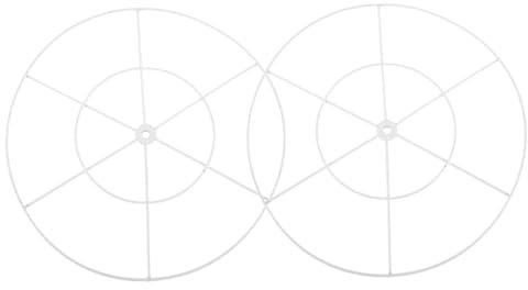 CLISPEED 2 Piezas Aros Metálicos Cortinas de Noria Bodas Instalación Eventos y Decoraciones