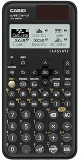 Casio fx-991CW+ Scientific Calculator Black (UK Version) - Upgrade from Previous fx-991CW Model