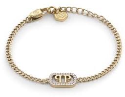 Philipp Plein Damen-Armband Edelstahl 38 Kristall