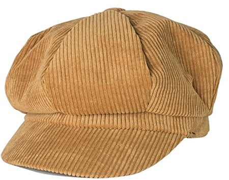 Kuyou Winter Gatsby Newsboy Barett Cap Schirmmütze Kappe Hut , Einheitsgröße, Kamel