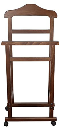 Maury's Indossatore Appendiabiti da Camera Pratic Legno di Faggio 44 X 25 X H 98 cm … (Noce)