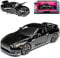 Nisan Skyline GTR R35 Coupe Tuning Schwarz Ab 2009 1/24 Maisto Modell Auto mit individiuellem Wunschkennzeichen