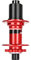 Fahrrad Scheibenbremse Nabe,MoreChioce 32 Loch Bike Radnaben Aluminum Alloy Schnellspanner Radnaben Set Fahrrad Bremsscheiben Fahrradscheibenbremssatz Hohlachse Hinterradnabe 142mm x 12mm,Rot