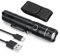 MXLEGNT Lampe de Poche Tactique LED - Lampe Torche Rechargeable 2000 Lumens Super Lumineuse Torche Tactique 5 Modes D'éclairage IPX7 Etanche Pro Lampe de Poche Militaire avec Batterie 4800mAh 21700