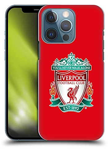 Head Case Designs Officially Licensed Liverpool Football Club Red 1 Crest 1 Hard Back Case Compatible With Apple iPhone 13 Pro