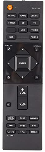 RC-933R Fernbedienung AV-Receiver-Controller-Ersatz, für Pioneer VSX-S520D VSX-S520 SX-S30