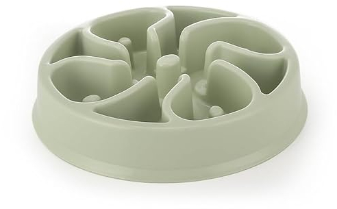 LOS ANDES Slow Feeder Dog Bowl, Anti Gulp Dog Food Bowl, Healthy Slow Eating Dog Bowl to Reduce Choking and Overeating, Stop Feeding Bowl for Small Medium Size Dogs