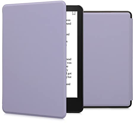 kwmobile Custodia Pelle Nubuck Compatibile con Amazon Kindle Paperwhite 11. Generation 2021 - Cover in Simil Pelle Magnetica Flip Case