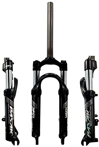 20 Zoll Mountainbike Federgabel/Weich Und Hart Einstellbar Abschließbar Faltrad/Kleine Durchmesser Scheibenbremsen, Vertikale Rohr OD 28,6, Reise 85MM, Offenen Gang 100MM B,20in