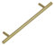 Access Hardware Satin Brass Kitchen Door Handles T Bar Style - 160mm Centres