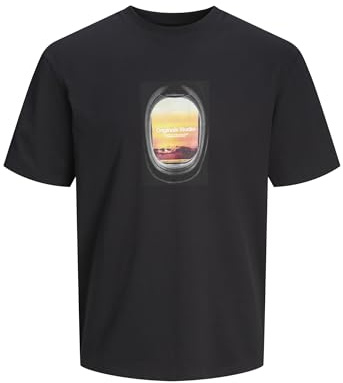 JACK & JONES Jorvesterbro Picture Tee Ss Crew Neck Sn