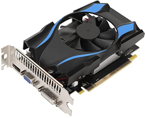 VBESTLIFE HD7670 1 GB Grafikkarte, DDR5, 128 Bit, PCI Express 1.1 X16, 625/1000 MHz, Gaming-Grafikkarte mit DVI-, VGA- und HDMI-Schnittstelle