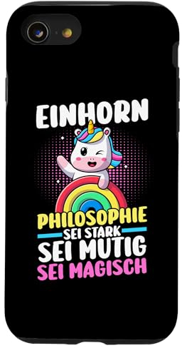 Hülle für iPhone SE (2020) / 7 / 8 Einhorn