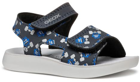 Geox B SANDAL LIGHTFLOPPY, Sandale Bébé - Jeunes, Navy/Royal,
