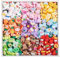 100 Stücke Super Niedlich Slime Charms,Cute Slime Charms Mixed Set,Süßigkeiten Harz Flatback,Tiere 3D Nagel Dekoration für DIY Craft Making Scrapbooking,Modell Wird Nach Dem Zufallsprinzip Versandt