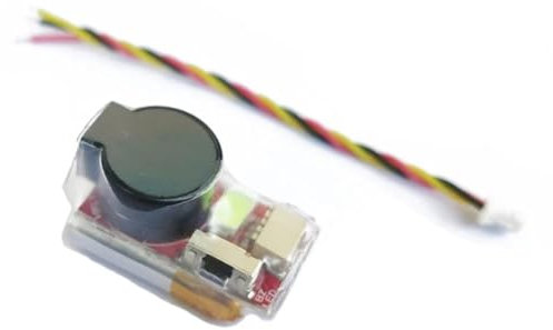 Mokassy pour Finder 2, Buzzer 5 V Super Fort, Plus de 100 DB, Batterie IntéGréE, Auto-Alimentation LED pour FPV Racing, Micro-Longue PortéE LR4