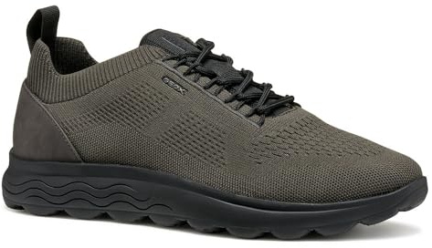 Geox Men's U Spherica A Trainers, Brown, 12 UK