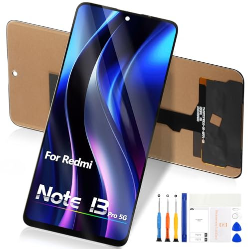 Atwist Para Xiaomi Redmi Note 13 PRO 5G LCD Display - para Redmi Note 13 PRO 5G LCD Pantalla de repuesto para Redmi Note13 PRO 5G 2312DRA50C 2312CRAD3C 2312DRA50G Digitalizador Cristal Asamblea