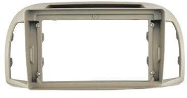 Cadre De Façade D'autoradio MP5 2DIN pour Tableau De Bord pour N&issan pour Mars pour Micra K12 2002-2010 Cadre Façade D'autoradio(Frame)