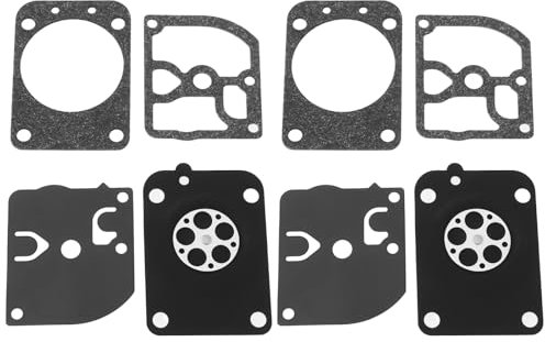eMagTech Kit Di Ricostruzione Della Membrana Della Guarnizione Del Carburatore 2 Set Compatibile Con Le Motoseghe Da Taglio Stihl TS410/TS420