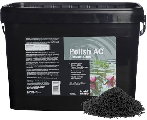 CrystalClear Polish AC Activated Carbon Filtration Media,15 lbs