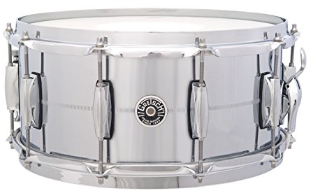 Gretsch Brooklyn Snare 14x6,5, Chrome over Brass