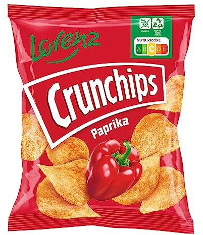 LORENZ | Crunchips Paprika | 20 x 25 g | glutenfrei