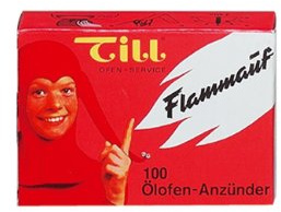 Till 401 Ölofenanzünder paraffiniert