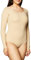 Capezio Damen Team Basic Long Sleeve Leotard Gymnastikanzug, Hautfarben, M