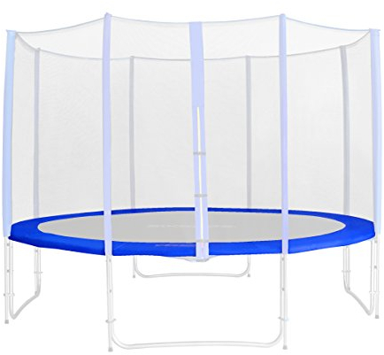 SixBros. Randabdeckung Blau für Gartentrampolin 1,85 M - 4,60 M - Ersatzteil Federabdeckung PVC - RA-543 - Größe 4,00 m 4L