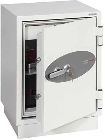 Phoenix Safe DS2501K Datenschutz-Tresor Datacombi, signalweiß