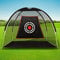 Golf Hitting Practice Nets for Backyard Driving Heavy Duty Men Real Indoor Golf Balls Hitting Pitching Driving Nets for Indoor Outdoor Garage Use Golfing Swing Training Impact Cages with Frame and Net