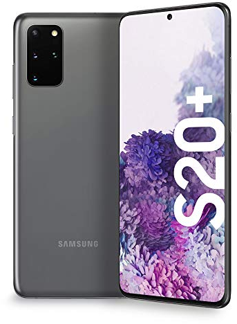 Samsung Galaxy S20+ Smartphone, 4G, Display 6.7 Dynamic AMOLED 2X, 4 Fotocamere Posteriori, 128 GB Espandibili, RAM 8 GB, Batteria 4500 mAh, Hybrid SIM/eSIM, Grigio