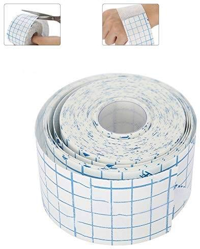 Nastro medico traspirante adesivo non tessuto per fissaggio bendaggi elastici impermeabili per schiena spalle braccia polsi cosce 5 cm x 10