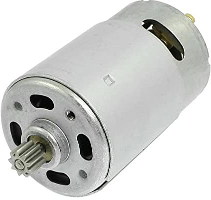 Corriente Continua Motor 9 Dientes for Bosch GSR 9.6-1 12-1 14.4-1 18-1 GSR9.6-1 GSR12-1 GSR14.4-1 GSR18-1 Destornillador de Taladro (Color : 18V)