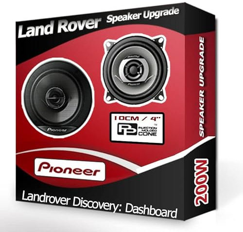 Discovery Front Dash Speakers Pioneer 4 10cm Land Rover car speaker kit 210W