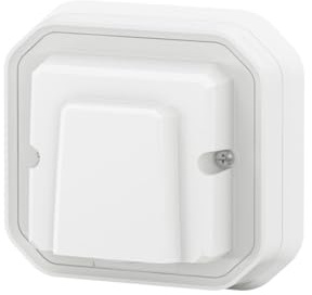 sortie de cable - avec serre cable - blanc - encastré - legrand plexo 069888l