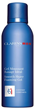 CLARINSMEN Smooth Shave Foaming Gel | Moisturizing Shave Gel for Men| Soothes and Softens| Energizes Skin| Conditions Beard Hair | Helps Protect Against Irritation and Razor Burn | 5.0 Ounces
