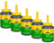 RL24 - Huf-Öl | schmutzabweisendes Huffett mit Pinsel | für brillanten Glanz | besteht aus Lanolin und Lorbeeröl | Hufpflege für Pferde | 5 x 475 ml Pinselflasche (5er Set)