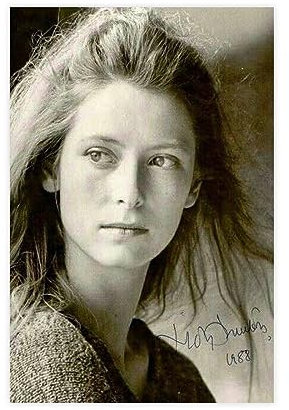 TONFON Tilda Swinton Britische Schauspielerin, Retro-Wandkunst, Dekor, Poster, Leinwand, Poster, Schlafzimmer, Dekoration, Sport, Landschaft, Büro, Raumdekoration, Geschenk, ungerahmt, 30 x 45 cm
