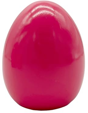 Knüllermarkt Keramik Osterei Pink ca. 15 cm Ostern Ostereier Frühling Tischdeko Deko Dekoration Gesteck Gestecke