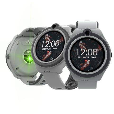 Bemi 4G Smartwatch Bambini, Orologio Smartwatch Bambini con GPS HD Videochiamate, Orologio GPS Bambini Telefono IP68 Impermeabile Allarme Cronometro Sveglia Giochi Modalità Classe