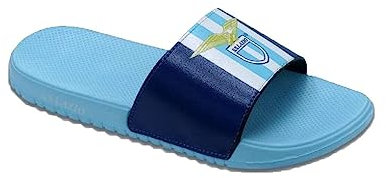 Griff Ciabatte a fascia da adulto compatibile con Lazio (Celeste, Sistema Taglie Calzature EU, Adulto, Numero, Media, 43)