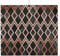 TINAIWAN Geo-Diamanten aus Kupfer und Schwarz, Geschirr-Abtropfmatten, saugfähige Abtropfmatte für Theke, Spüle, Abtropfunterlage, 41 x 46 cm