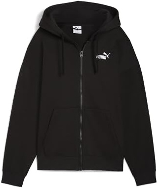 PUMA Damen ESS Small No. 1 Logo Comfort Hoodie mit durchgehendem Reißverschluss