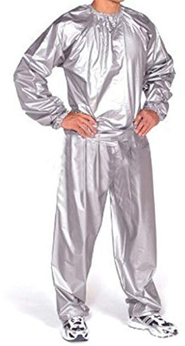 Tuta da sauna da uomo, tuta da sauna per perdita di peso, sottile, per palestra, fitness, allenamento, anti-strappo, anti-sudore, sauna, palestra, resistente, per allenamento di boxe, anti-strappo,