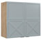 Vicco Hängeschrank Fame-Line, Hellblau-grau, 80 cm