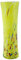 Vase Millefiori en verre de Murano jaune fait main 19 cm de haut Venise Italie